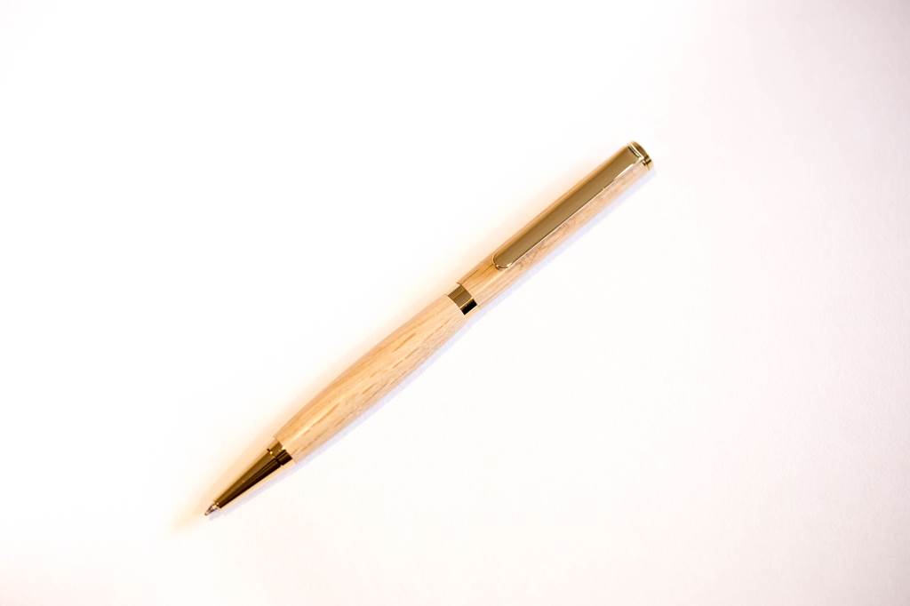 ツバキラボ 木製 ボールペン アベマキ 記念品 製作 美濃加茂市