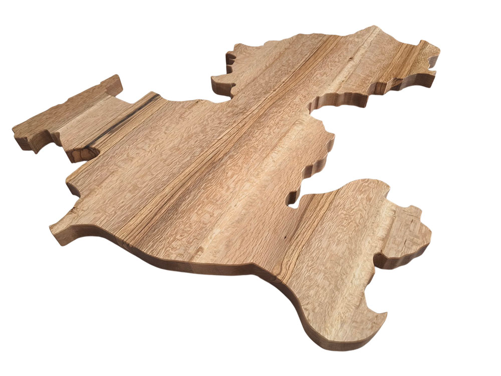 美濃加茂市型 木製プレート 展示用 什器