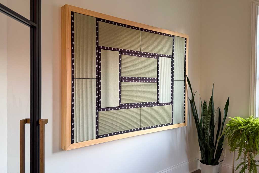 製作事例 畳額装 ツバキラボ