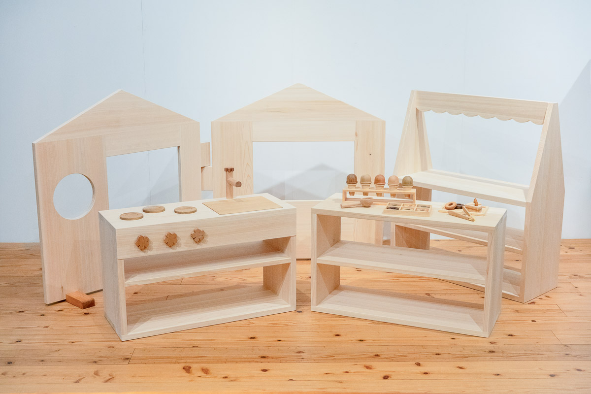 木製玩具 特注 木育 製作 ツバキラボ 本巣市